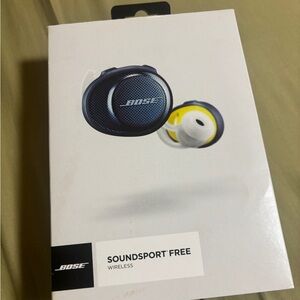 Bose SoundSport Free Earbuds - Navy and Lemon